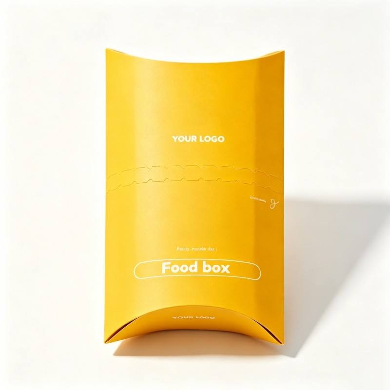 High Quality Food Grade Kraft Sharwarma Box Takeaway Pillow Box for Tacos Amigos Burrito Wrap Chicken Rolls-Sustainable BOX - Image 4