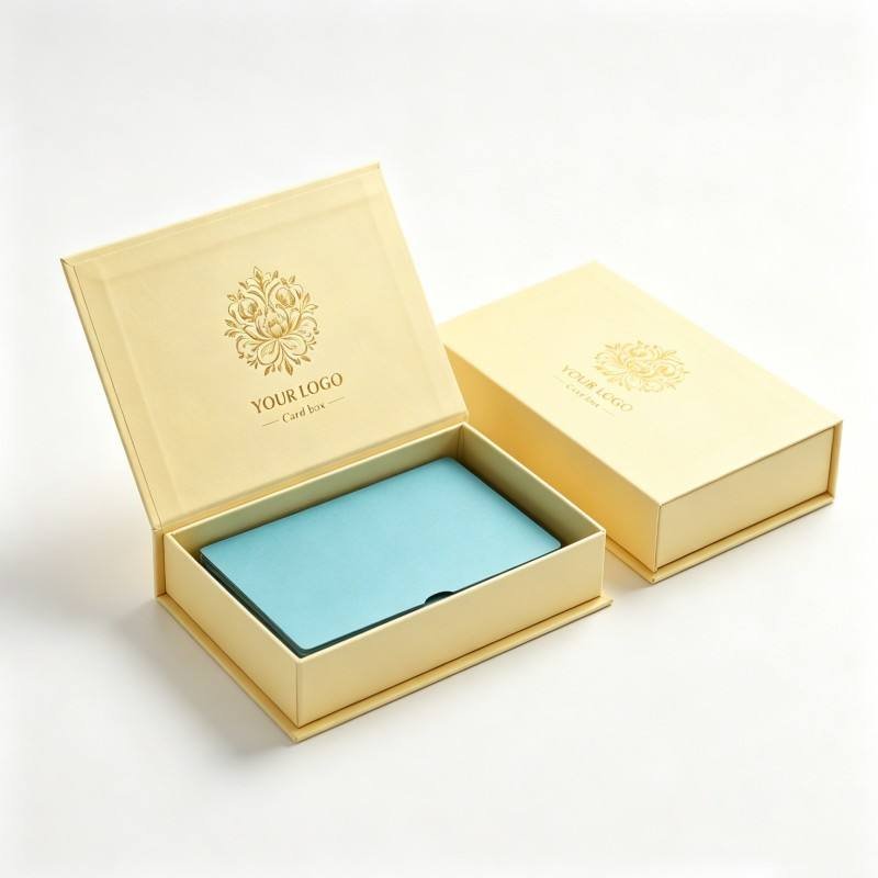 High Quality Customized Card Paper Boxes Flip-Top Gift Box with logo Cardboard Paper Rigid Box with Inserts for Gift Craft Card