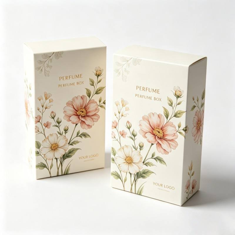 Luxury High-End Embossed Perfume Paper Box Wholesale Hot Sale Perfume Gift Box Soy Ink Biodegradable Perfume Gift Packaging Box - Image 3