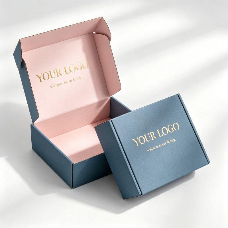 Customized Large Color Packaging Box Eco Friendly Printing Corrugated Cardboard Paper Box Clothing Shipping Mail Box