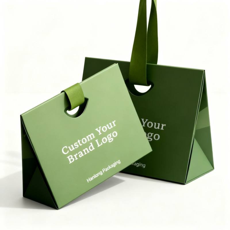 Customized Gift Paper Bag with Handle Digital Printing Foldable Gift Paper Bag Biodegradable Paper Bag for Gift - Image 6