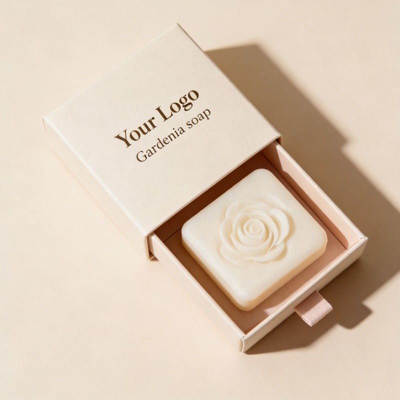 Wholesale Handmade Soap Drawer-style Packaging Box  Organic Bath Soap Rigid Box with Sleeve Cosmetic Hard Box for Soap