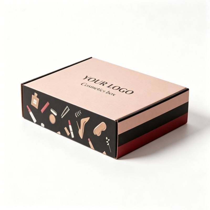 Hot Sale High Quality Cardboard Shipping Mailer Box Wholesale Cosmetic Mailing Shipping Box Soy Ink Cosmetic Shipping Box - Image 4