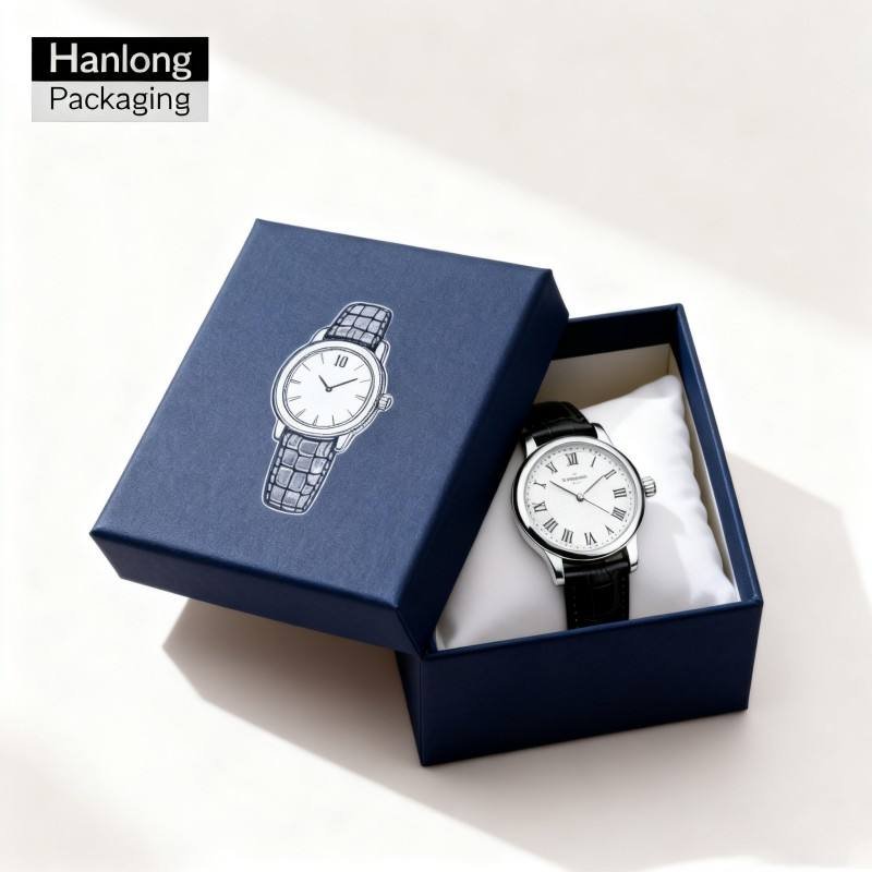 Wholesale Watch Gift Boxes Biodegradable High Quality Watches for Mens Packaging Box Hot Sale Soy Ink Smart Watches Box