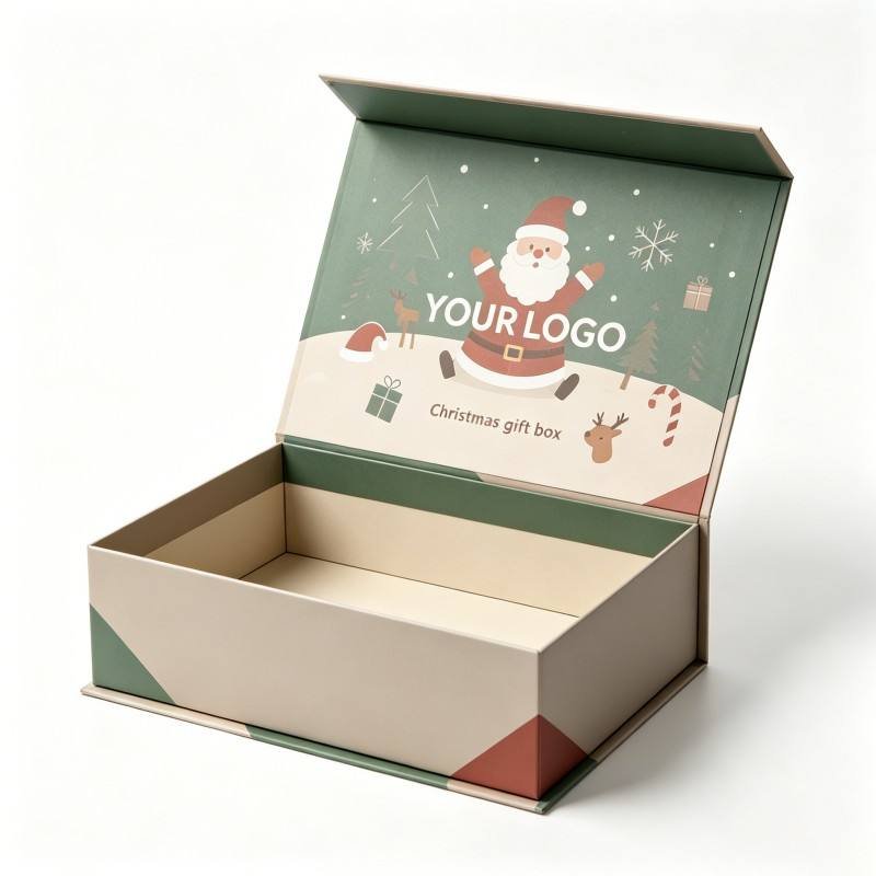 High Quality Custom Hardcover Cardboard Packaging Magnetic Closure Ribbon Matt Lamination UV Coating Custom Gift Boxes - Image 4