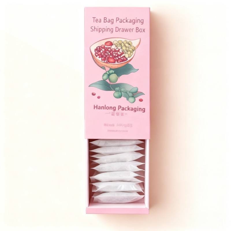 Wholesale Tea Bag Packaging Box Digital Printing Foldable Kraft Cardboard Tea Bag Box Luxury Biodegradable Tea Bag Box - Image 3