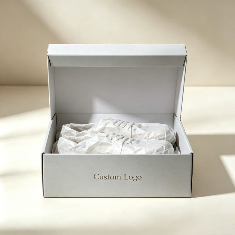 Wholesale Corrugated Box for Shoes Durable Material Customized Shoes  Packaging Suitable for Leather Shoes and Sports Shoes.