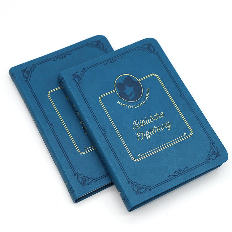 OEM High Quality Pu Leather Cover Hardcover Books Mini Story Book Printing Service