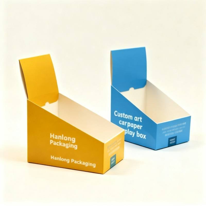 Custom Color Coated  Paper Box for Gift Digital Printing Cardboard Corrugated Tear Away Box Paper Display Box