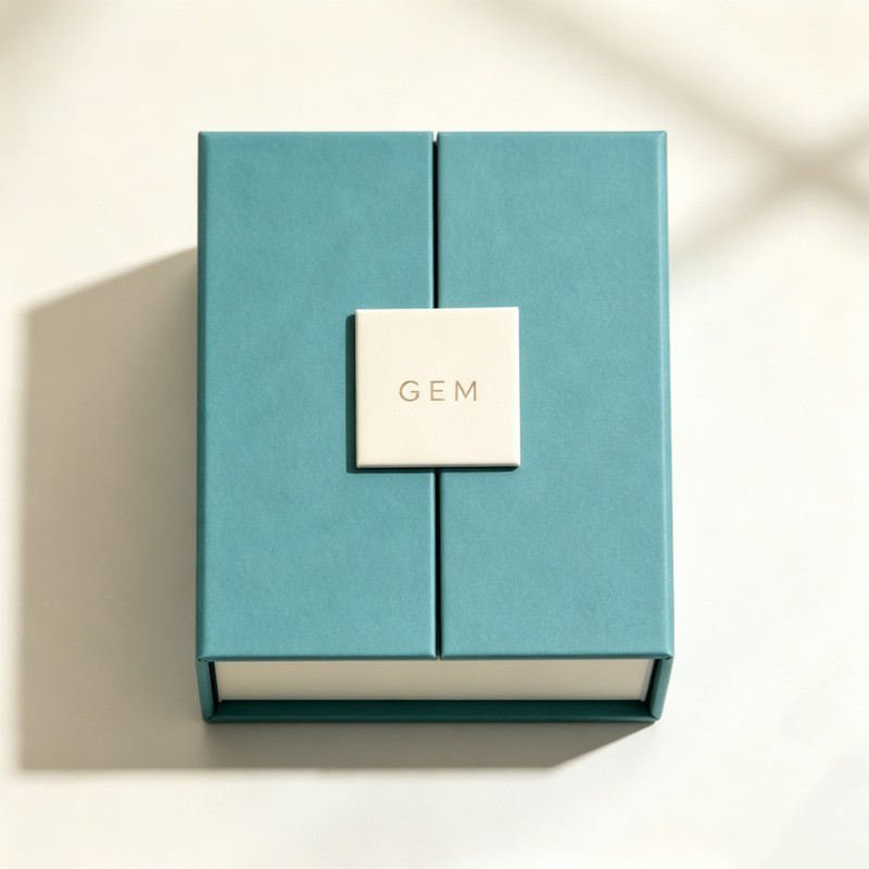 Wholesale Necklace Jewelry Gate Open Paper Box Necklace Jewelry Box Double Door Open Magnetic Box Bracelets Earrings Box - Image 4