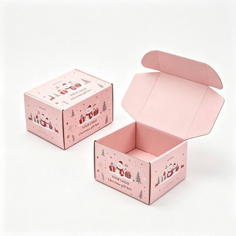 Luxury Custom logo Paper Cardboard Gift Boxes for Present Luxury Gift Box Medium Size for Christmas Gift Packaging Shipping Box - Image 4