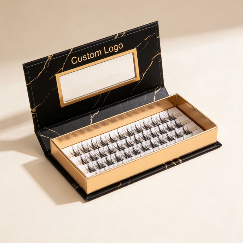 Wholesale Luxury  Mascara Packaging Boxes False Eyelash Magnetic Box  Mascara Packaging Boxes Customized