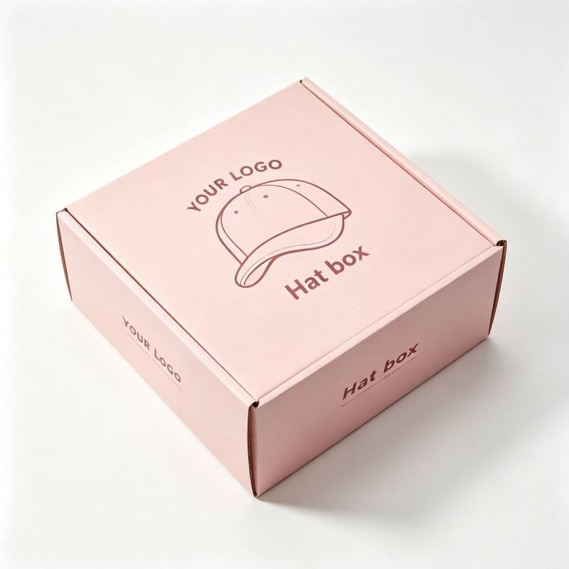 Wholesale Baseball Cap Package Boxes Custom Packaging Hat Paper Box Digital Printing Hat Package Box - Image 4