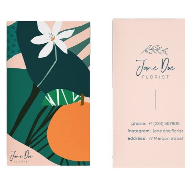 Custom Double Side Printing Paper Business Card