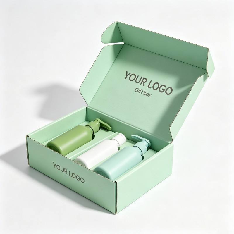 Wholesale Gift Paper Packaging Cosmetic Box Soy Ink Cosmetic Shipping Boxes for Small Business Luxury Cosmetic Package Box