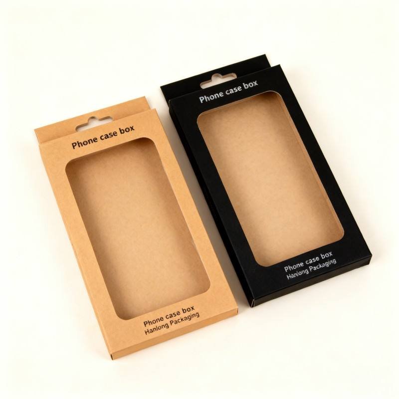 Wholesale Eco-friendky Phone Cases Packaging Boxes Digital Printing Cardboard Kraft Gift Box - Image 6