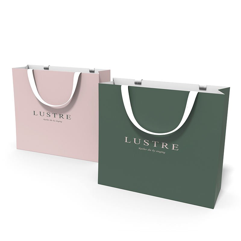 Custom Logo Printing Paper Bag for Clothing Custom Logo Reusable Shopping Bags Dress Garment Paper Gift Bag