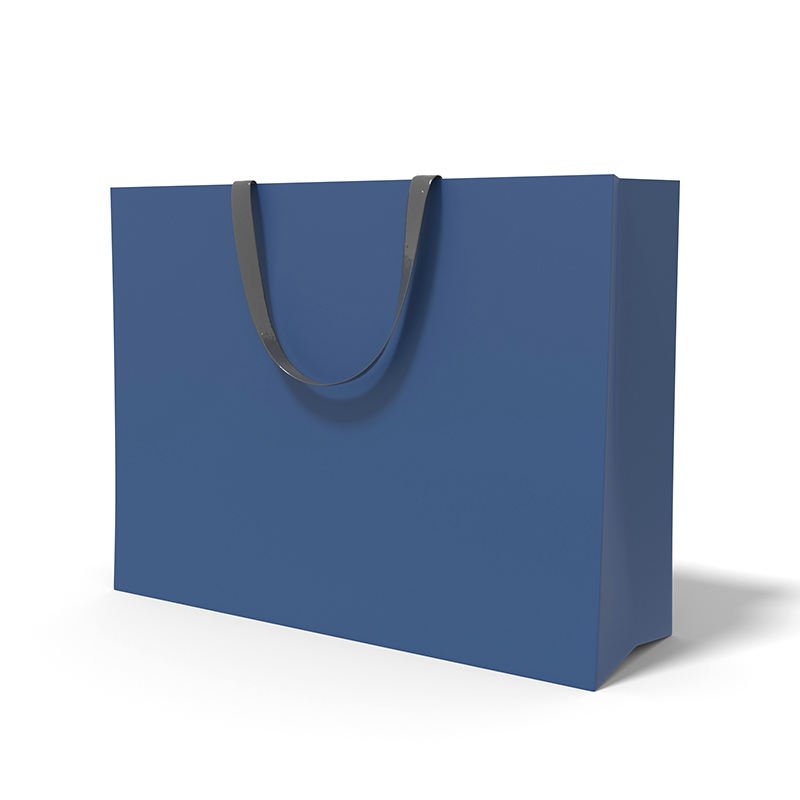 Custom Logo Printing Matte Grey White Pink Red Color Paper Bag Food Paper Bag With Ribbon Handle Sweet Cake Packaging Bag - Image 6