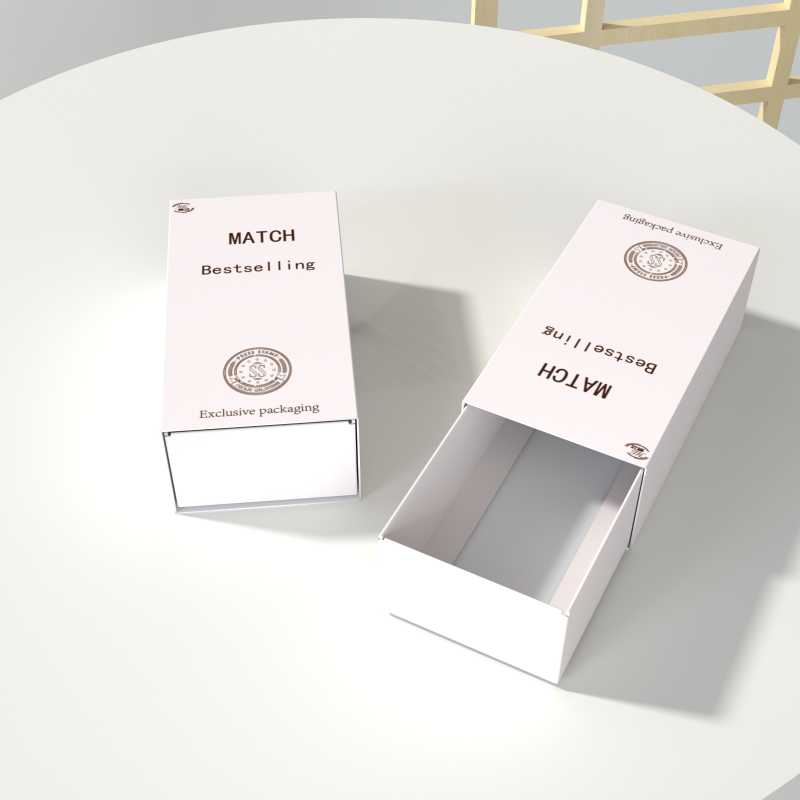 Recyclable Match Drawer Gift Packaging Boxes Flexography Cardboard Candle Match Craft Packaging Paper Boxes - Image 3
