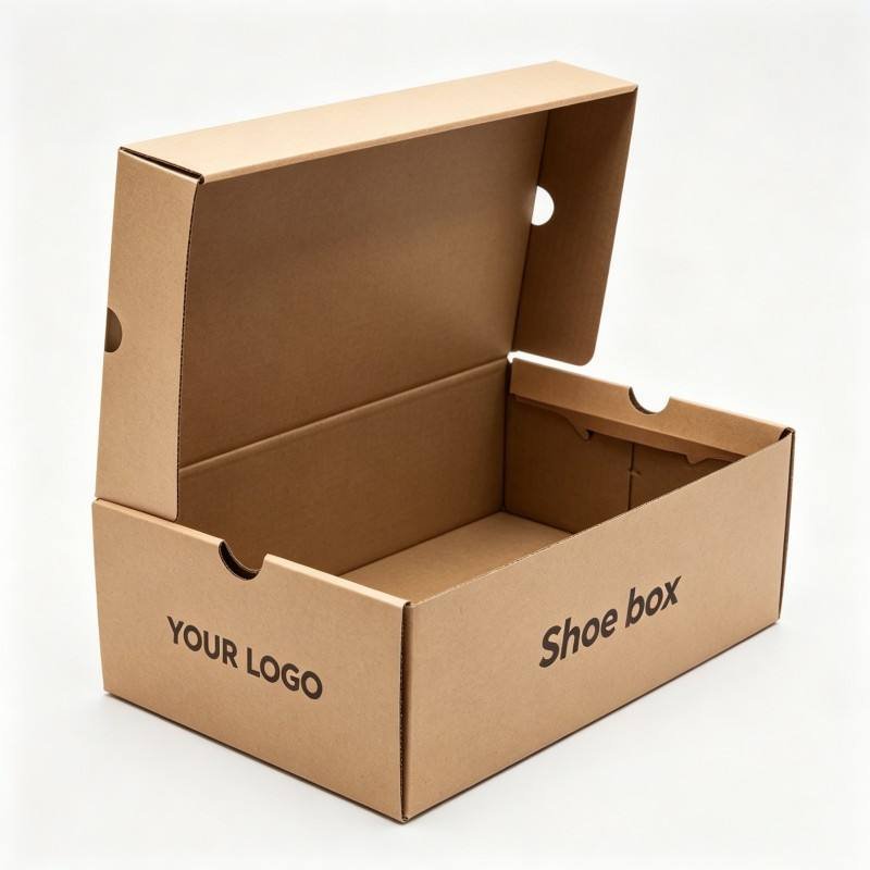 Kraft Corrugated Mailer Cardboard Shipping Box for Clothing Shoes Eco-friendly  Perfume Packaging Paper Boxes for Small Business