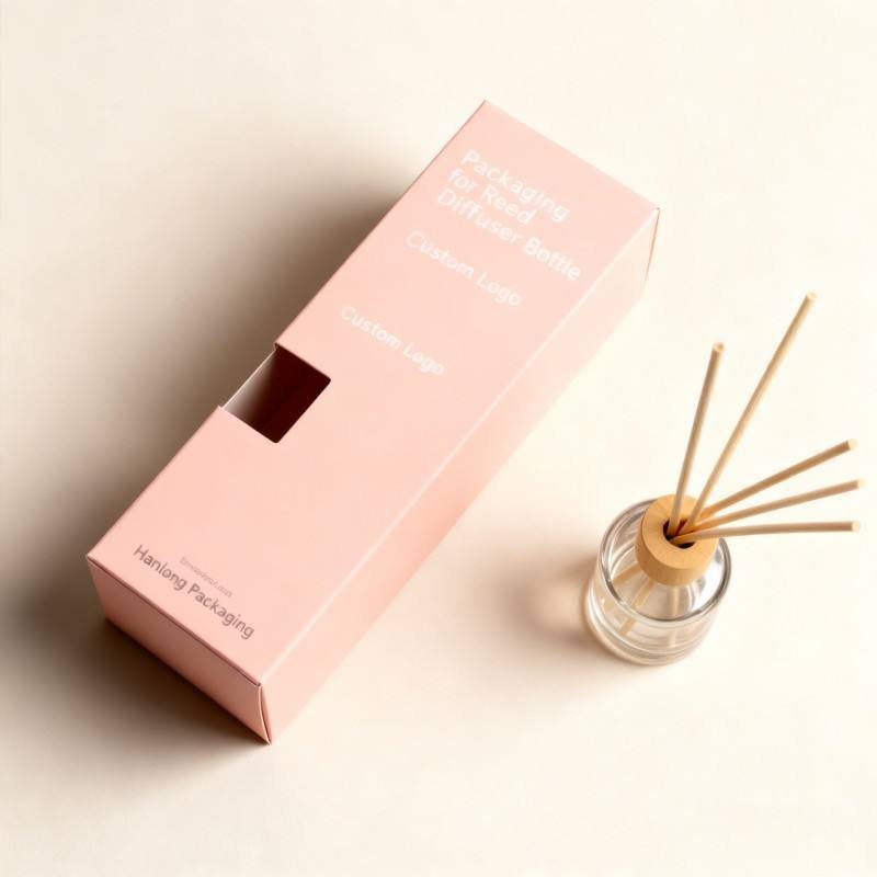 Wholesale Box Packaging for Reed Diffuser Bottle High Quality Car Diffuser Packaging Box Soy Ink Car Diffuser Packaging Box