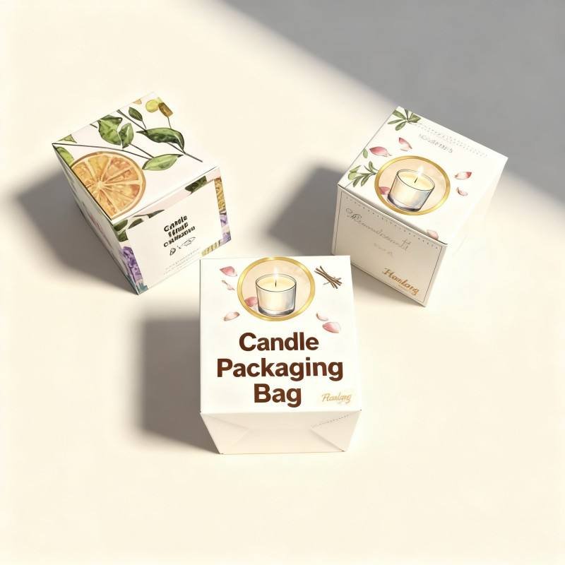 Customized Design Elegant Cardboard Box Recyclable Aromatherapy Supplies Gift Box Eco Friendly Candle Storage Paper Box - Image 4