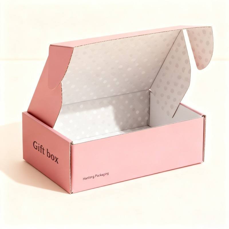 Flexography Corrugate Both Sides Printing Custom Clothing Box Custom Underwear/Shoes/Fur/Garment Box