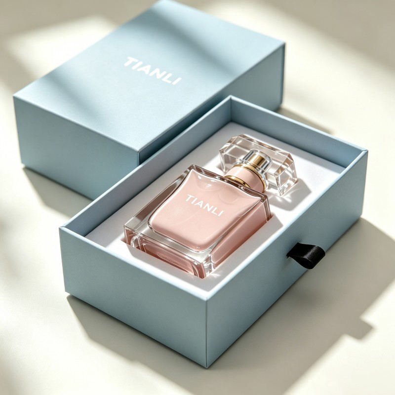 Wholesale Gift Perfume Box with Sleeve Luxury Cosmetics Perfume Package Drawer Gift Perfume Box - Image 3