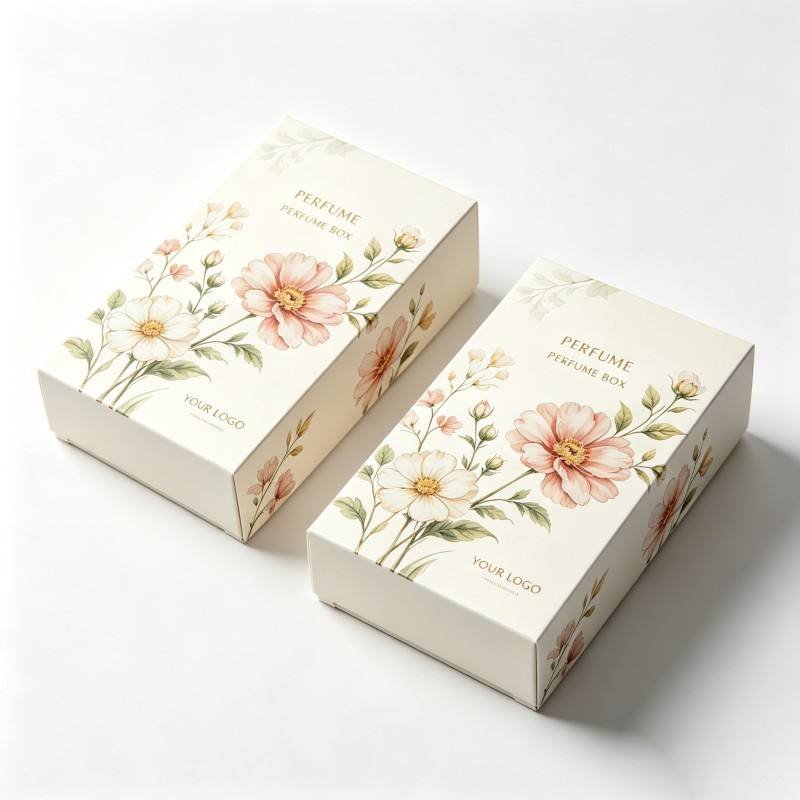 Luxury High-End Embossed Perfume Paper Box Wholesale Hot Sale Perfume Gift Box Soy Ink Biodegradable Perfume Gift Packaging Box - Image 4