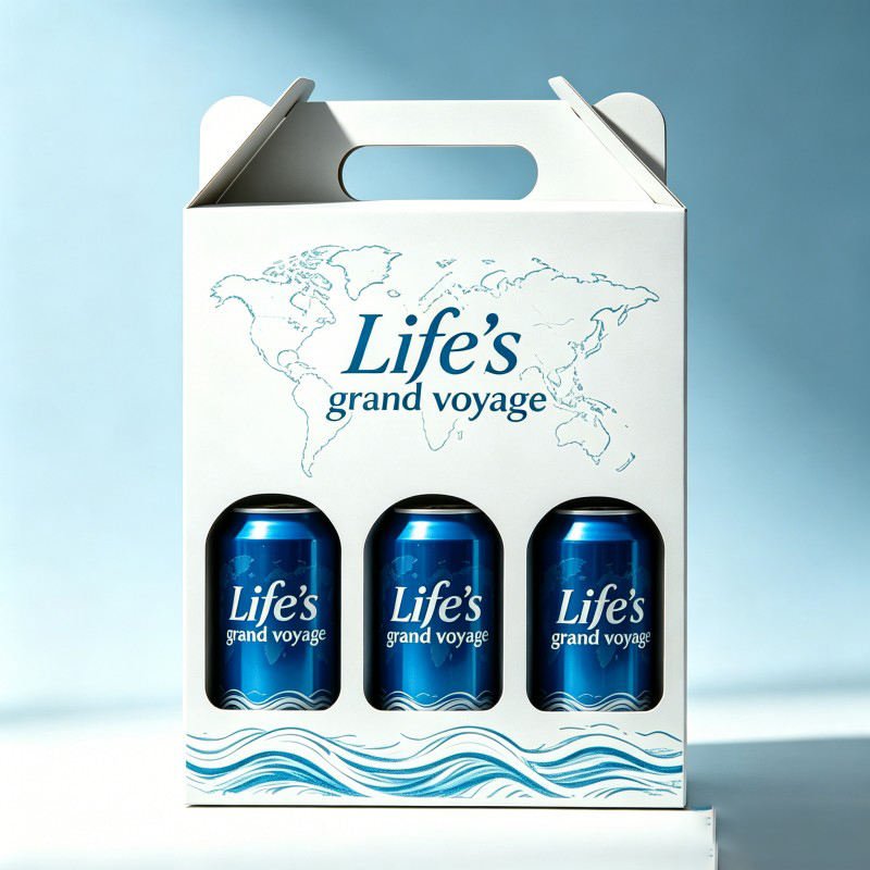 Wholesale Beer Beverage Shipping Boxes Customized Corrugated Wine Bottle Display Box High Walls Gift Boxes for Drinks - Image 5