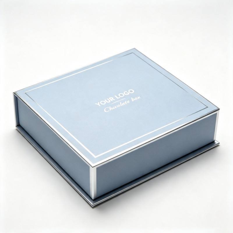 High Quality Cardboard Gold Foil Chocolate Packaging Box 4/6/8/12/24 Piece Custom Flavor Snack Luxury Rigid Gift Box Food Box - Image 4