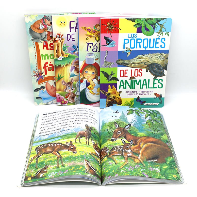 Custom Children Softcover Book Print Comic Story Book Printing Service