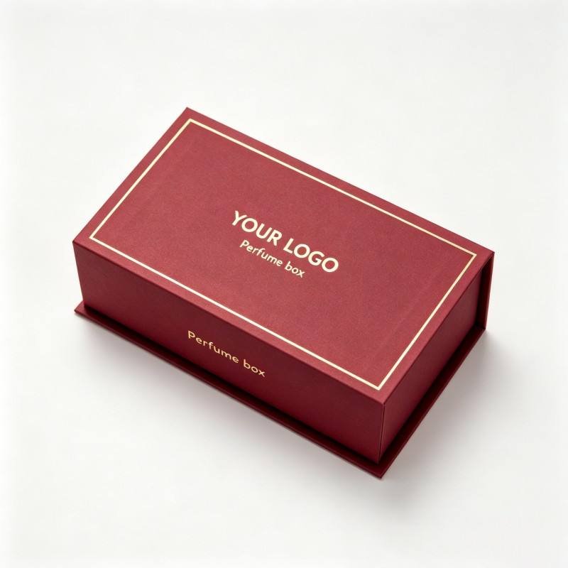 Custom Luxury Velvet Perfume Box Recycled Material Cosmetic Packaging for Essential Oil & Serum Box Eco-Friendly Cardboard Box - Image 5