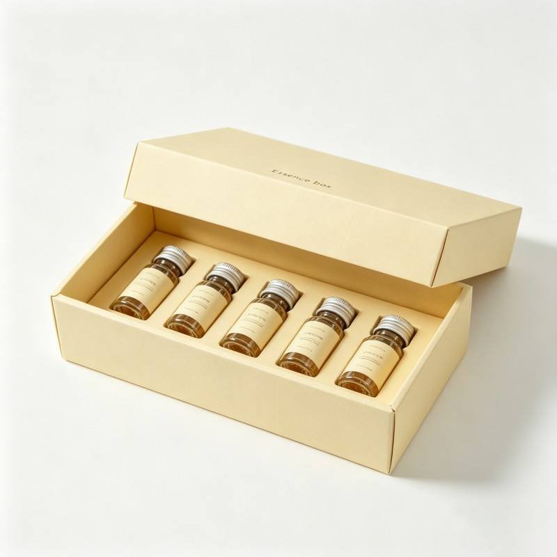 Custom Color Printing 2/3/5/10ml Ampoule Peptides Vial Bottle Packaging Gift Box for Peptide Boxes with Foam Paper Card Insert
