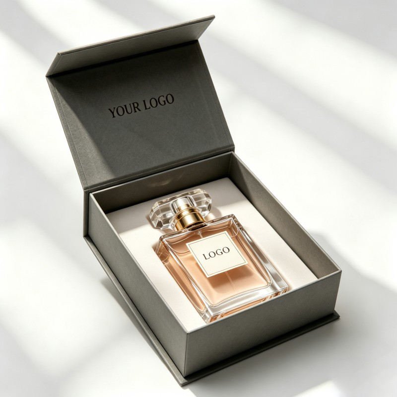 Wholesale Perfume Rigid Box with Magnetic Closure Perfume Bottle Rigid Box High Quality Eva Foam Perfume Box - Image 5