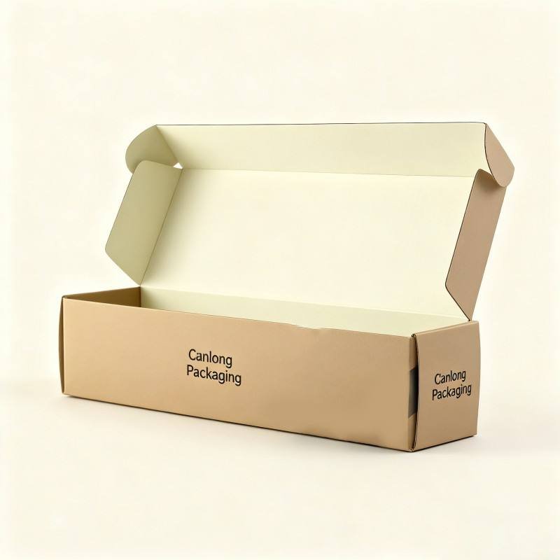 Long Corrugated Carton Paper Boxes for Sale Soy Ink Cardboard Furniture Packaging Box Biodegradable Long Corrugated Carton Box