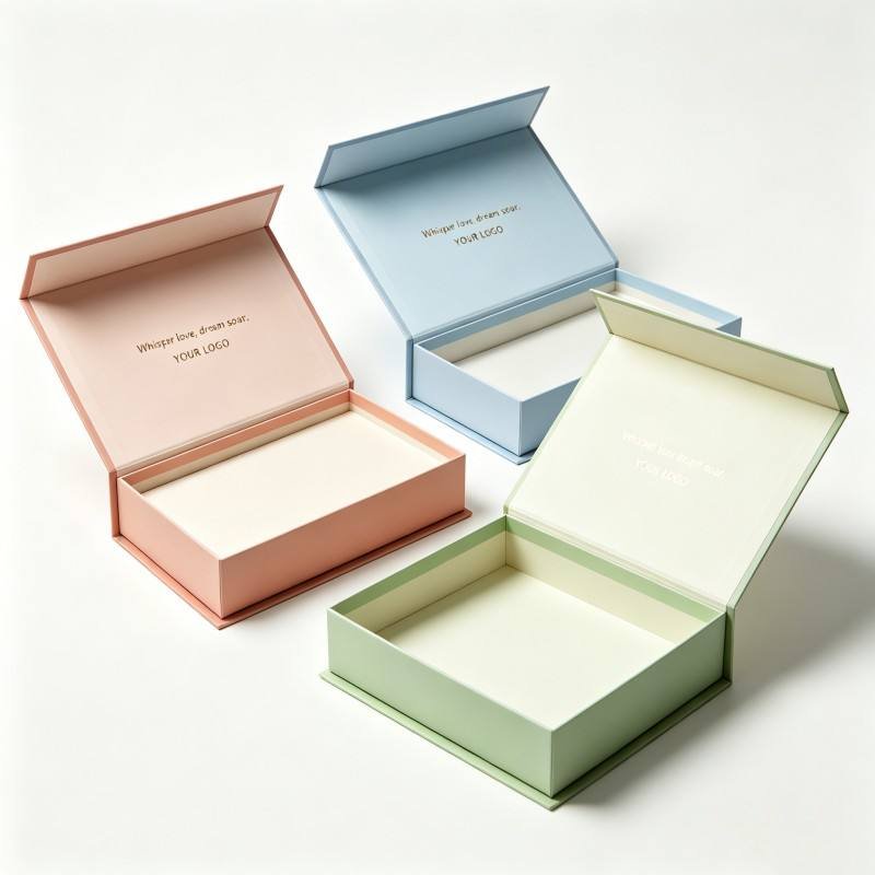 Custom Design Eco-Friendly Recyclable Magnetic Closure Luxury Rigid Cosmetic Packaging Boxes for Face Cream Loose Powder Gift