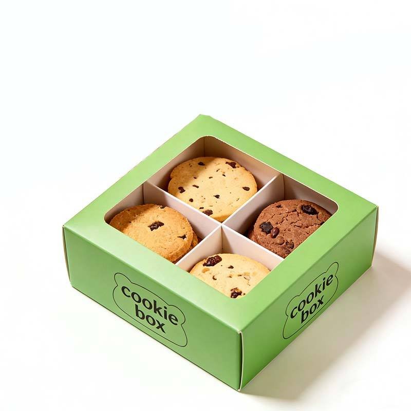Wholesale Cookies Box with Logo Recyclable Biodegradable Cookie Packaging Box Digital Printing High Quality Custom Cookie Box - Image 5