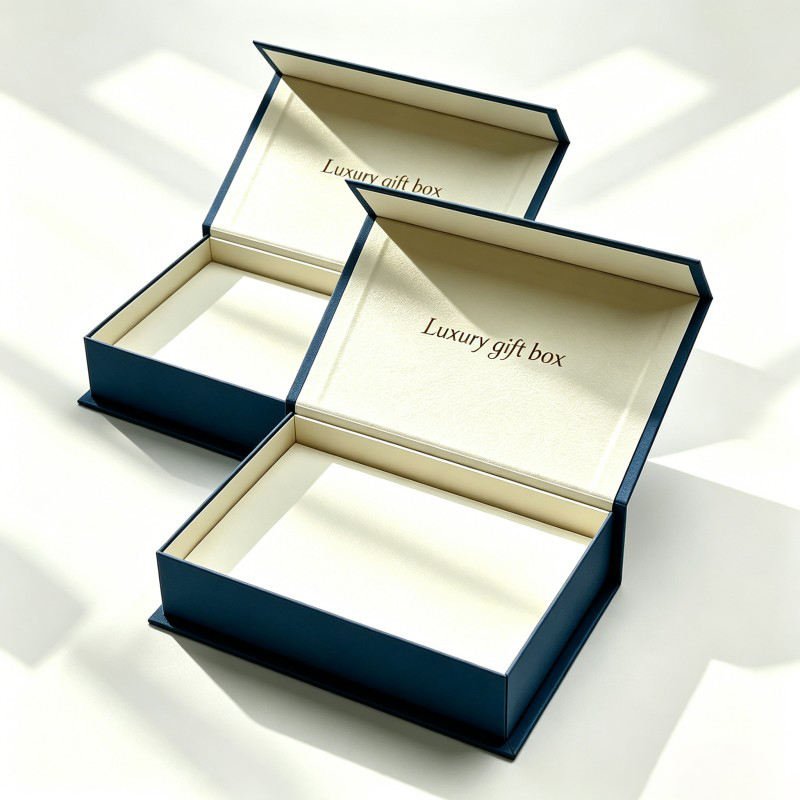 Wholesale Clothing Rigid Box with Magnetic Closure Garments Dress Paper Box Socks Underwear Clothes Box Customized logo
