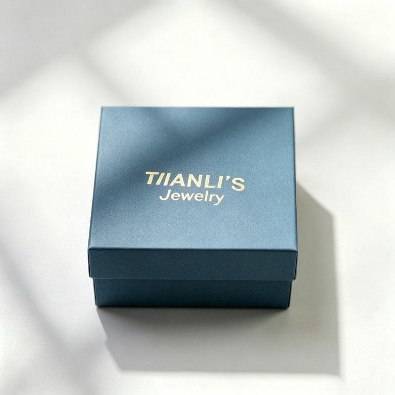 Wholesale Jewelry Gift Box Customized Rigid Cardboard Packaging Jewelry with Lining Rings and Earrings Gifts Lid and Base Box - Image 4