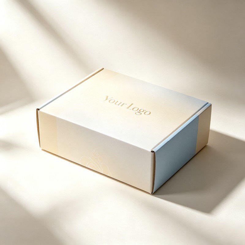 Customized Brand Color Corrugated Cardboard Box Recyclable Cosmetics Clothing Paper Box Hot Embossed T-shirt Gift Packaging Box - Image 6