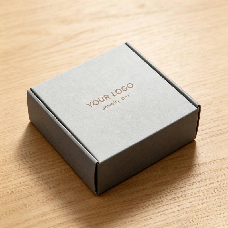 Wholesale Custom Logo Jewelry Packaging Paper Box Folding Paper Box for Jewelry Rings Display Storage Eco-friendly Cardboard Box - Image 6