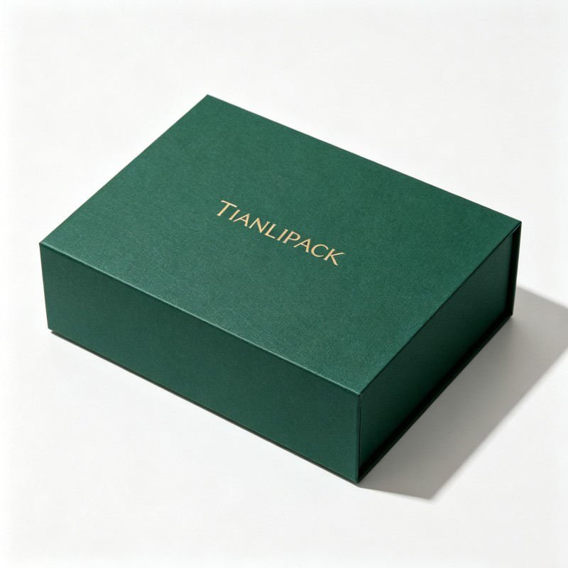 Wholesale Luxury Jewelry Box with Magnet Flip-top Magnetic Closure Box for Necklace Velvet Pouch Package Earrings Jewelry Box - Image 5
