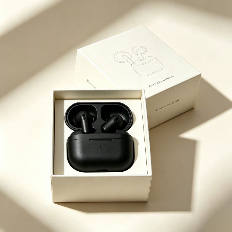 Wholesale Customized Consumer Electronics Packaging Boxes Mini Earphone Paper Box Headphone Package with Lid
