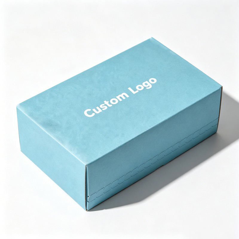 Wholesale Transportation Airplane Box for Cosmetics Products Hair Extension Paper Box with Tear Strip High Quality Shipping Box