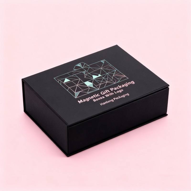 Matt Custom Black Logo Handmade Tools Rigid Paper Box Magnetic Closure Rigid Gift Packaging Boxes with Foam Insert - Image 3