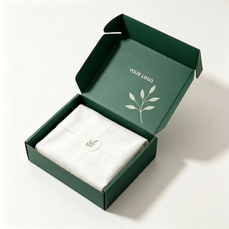 Custom Logo Recycled Corrugated Mailer Box Recycled Cardboard Box Wholesale Mailing Carton with Custom Printing