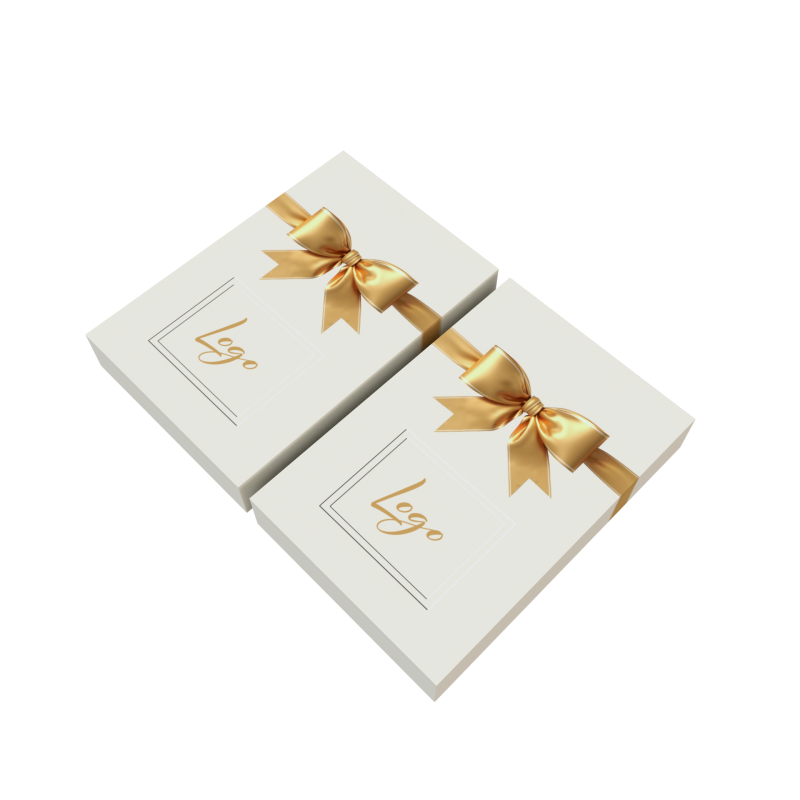 Custom Luxury Lid and Base Gift Box Eco High Quality Biodegradable Gold Foil Gift Box Soy Ink Gift Box With Gold Foil Stamping - Image 3