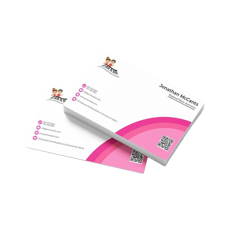 Hot Sale Custom Own Logo Business Card Personal Name Paper Card