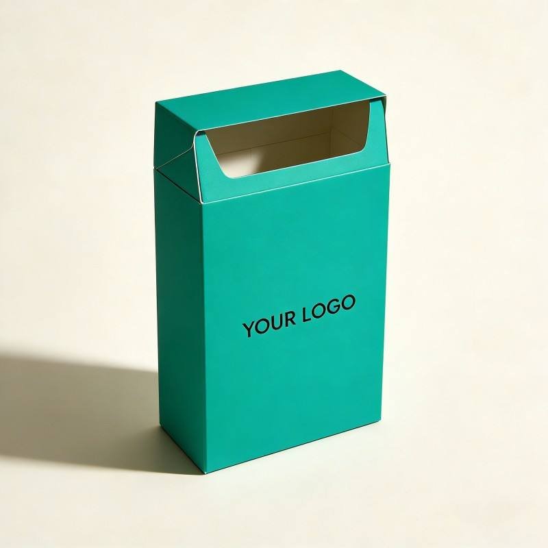 High-end Custom-made Cigarette Box Recoverable Eco-friendly Paper Cigarette Box Fancy Portable Cigarette case Box